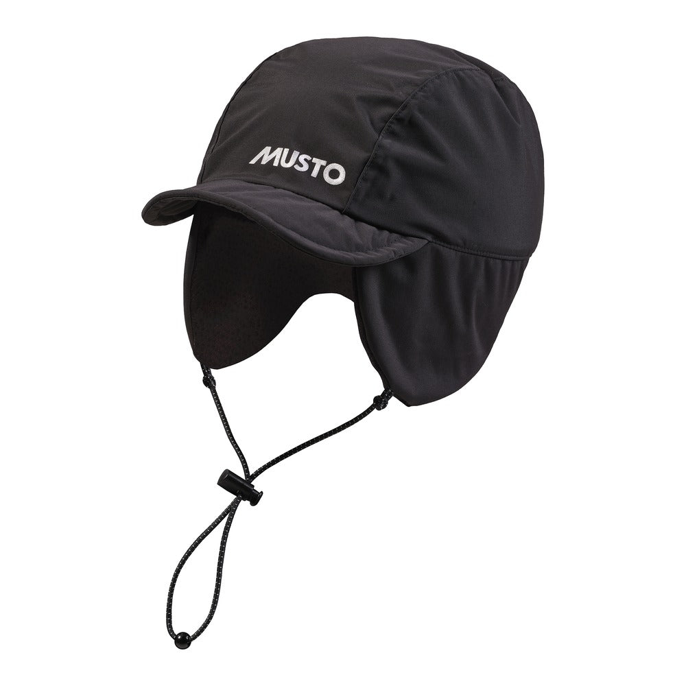 Musto MPX Fleece Lined WP Cap - Black