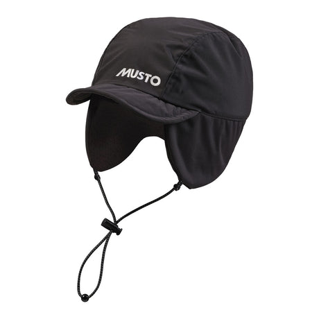 Musto MPX Fleece Lined WP Cap - Black