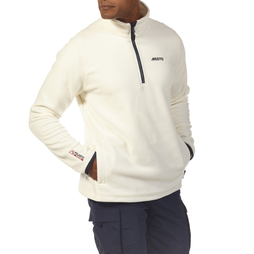 Musto Men's Snug Fleece 2.0 - Antique Sail White
