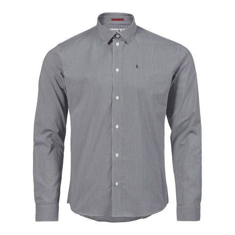 Musto Men's Sardinia Micro Gingham Shirt - Navy / White