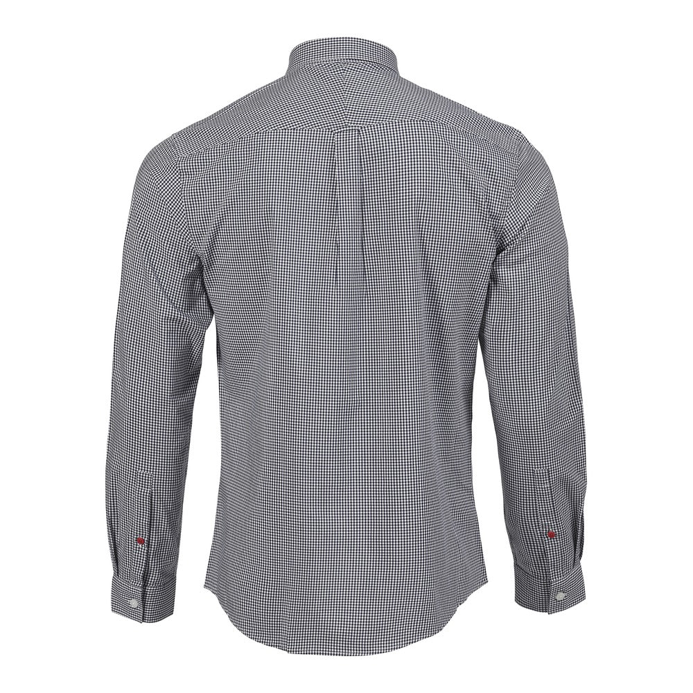 Musto Men's Sardinia Micro Gingham Shirt - Navy / White
