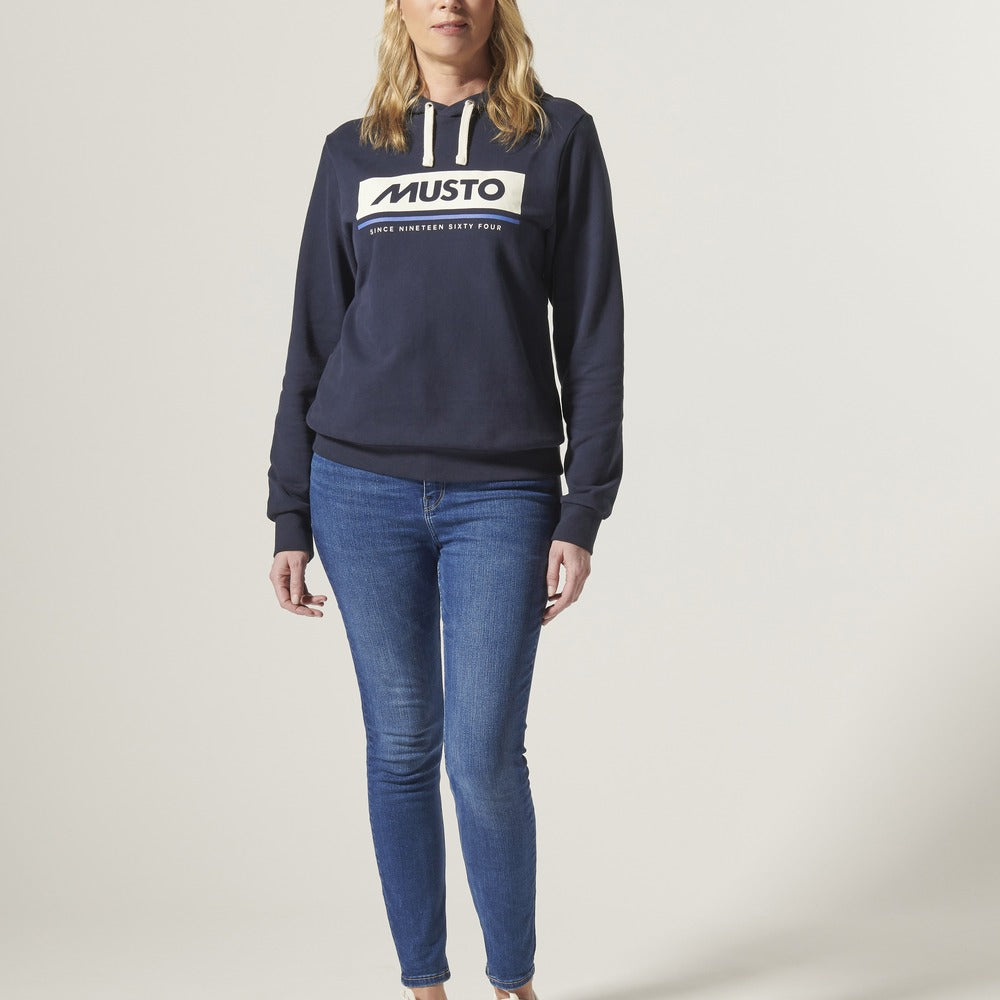 Musto Women's Musto Hoodie 2.0 - Navy