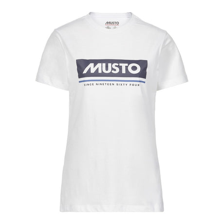 Musto Women's Musto Tee 2.0 - White