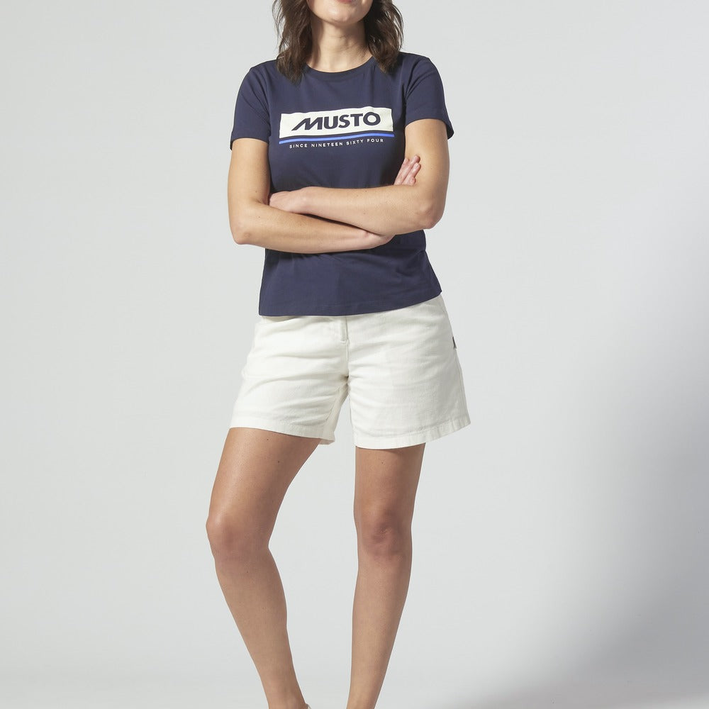 Musto Women's Musto Tee 2.0 - Navy