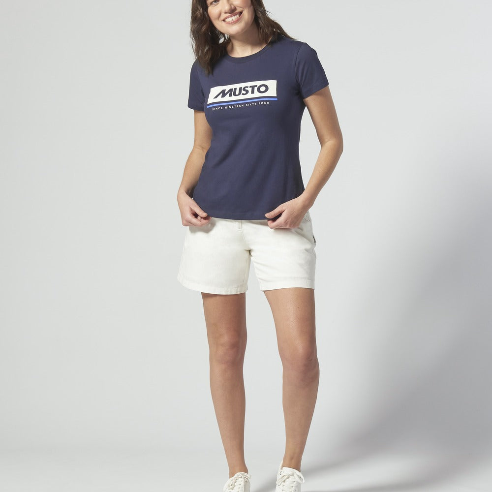 Musto Women's Musto Tee 2.0 - Navy