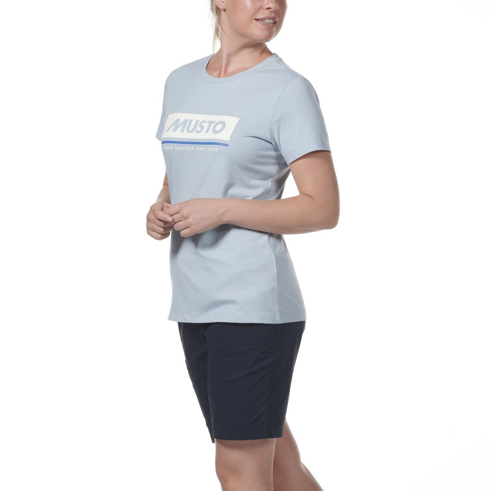 Musto Women's Musto Tee 2.0 - Good Grey