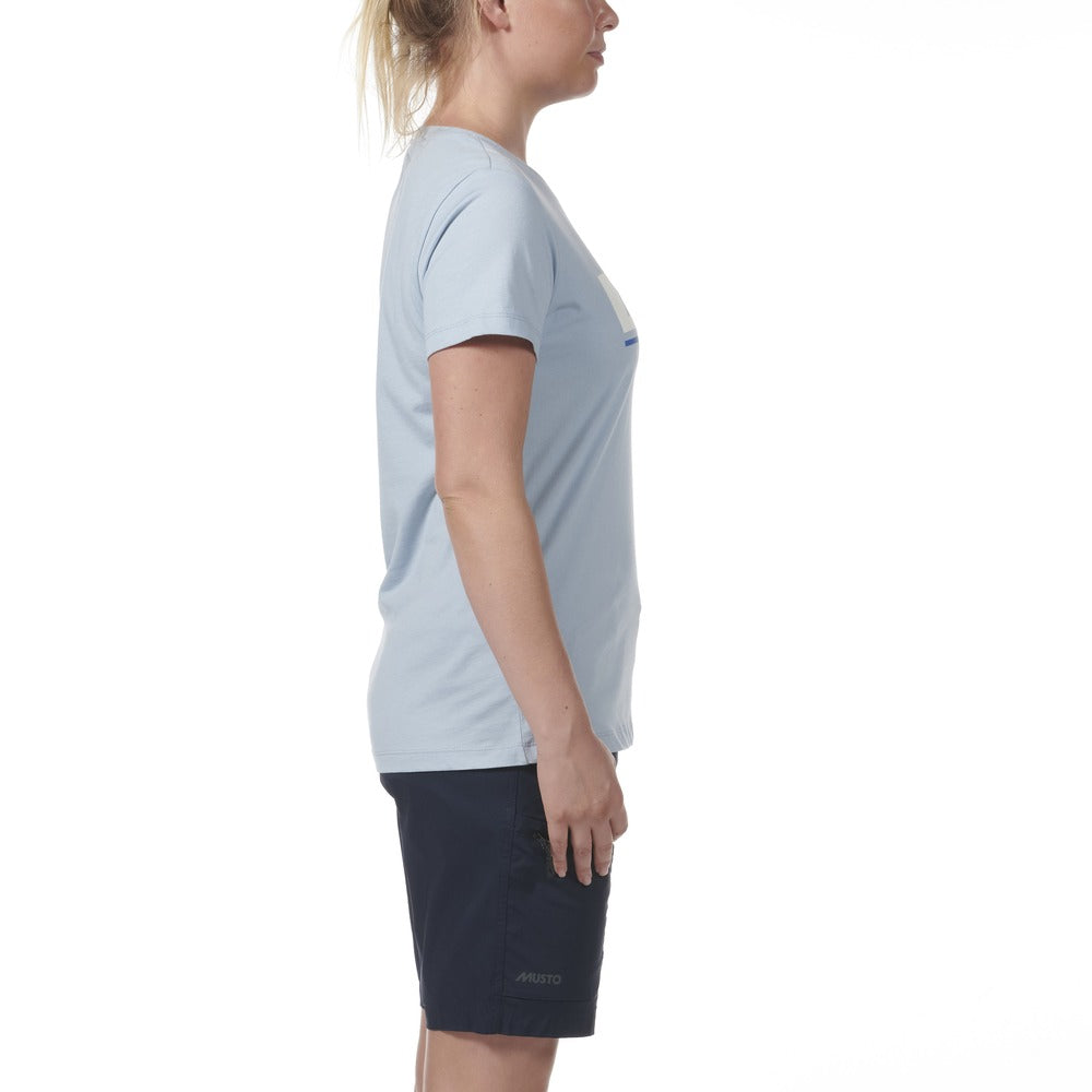 Musto Women's Musto Tee 2.0 - Good Grey