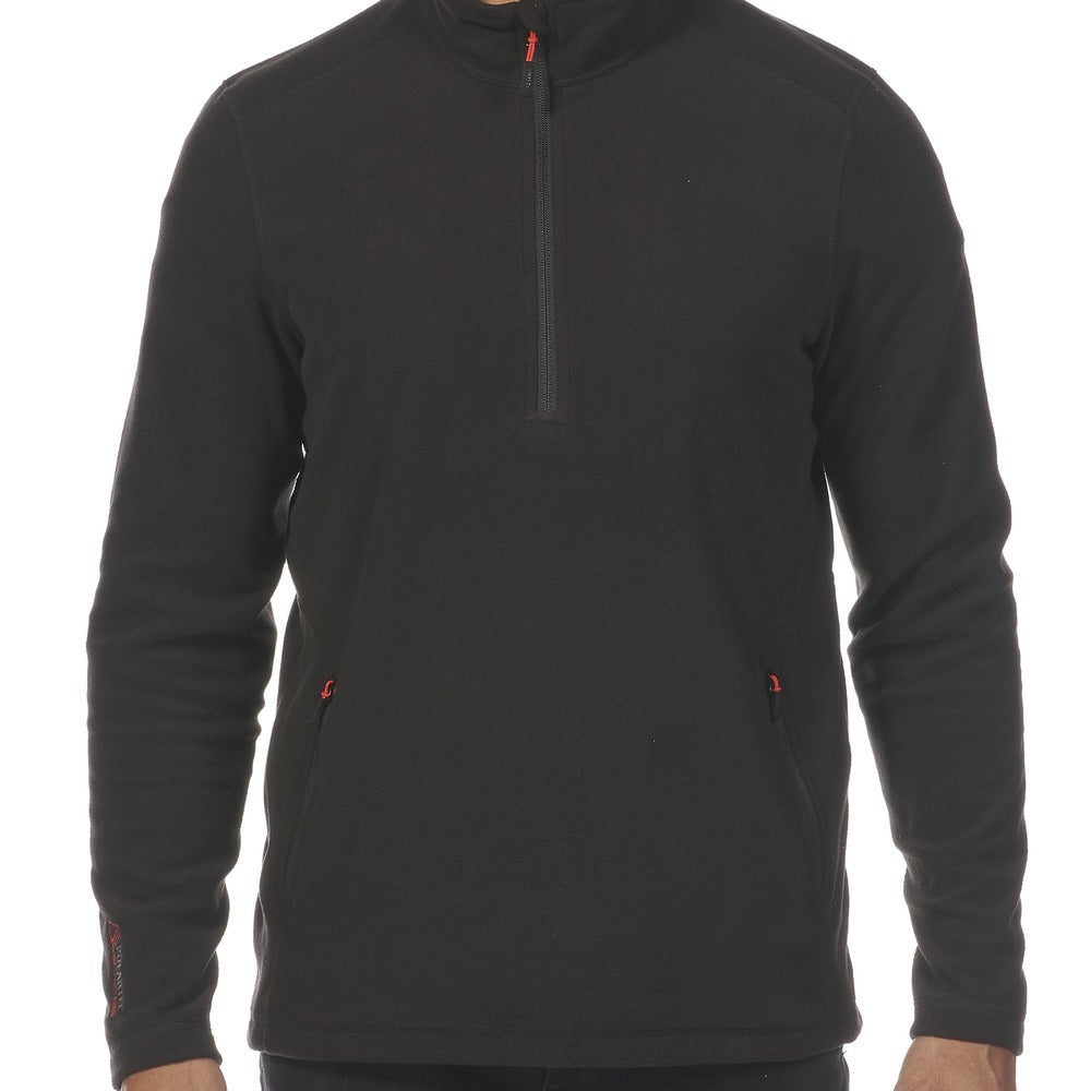 Musto Men's Corsica 100G 1/2 Zip Fleece 2.0 - Black