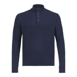 Musto Men's Marina Button Neck Knit - Navy