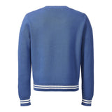 Musto Men's Salcombe Crew Knit - Marine Blue