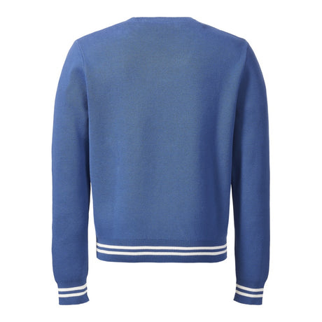 Musto Men's Salcombe Crew Knit - Marine Blue