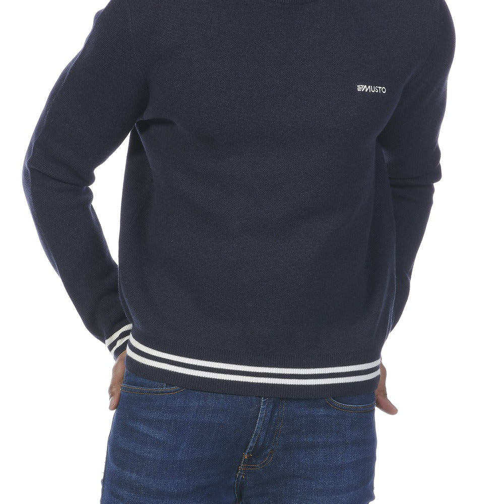Musto Men's Salcombe Crew Knit - Navy