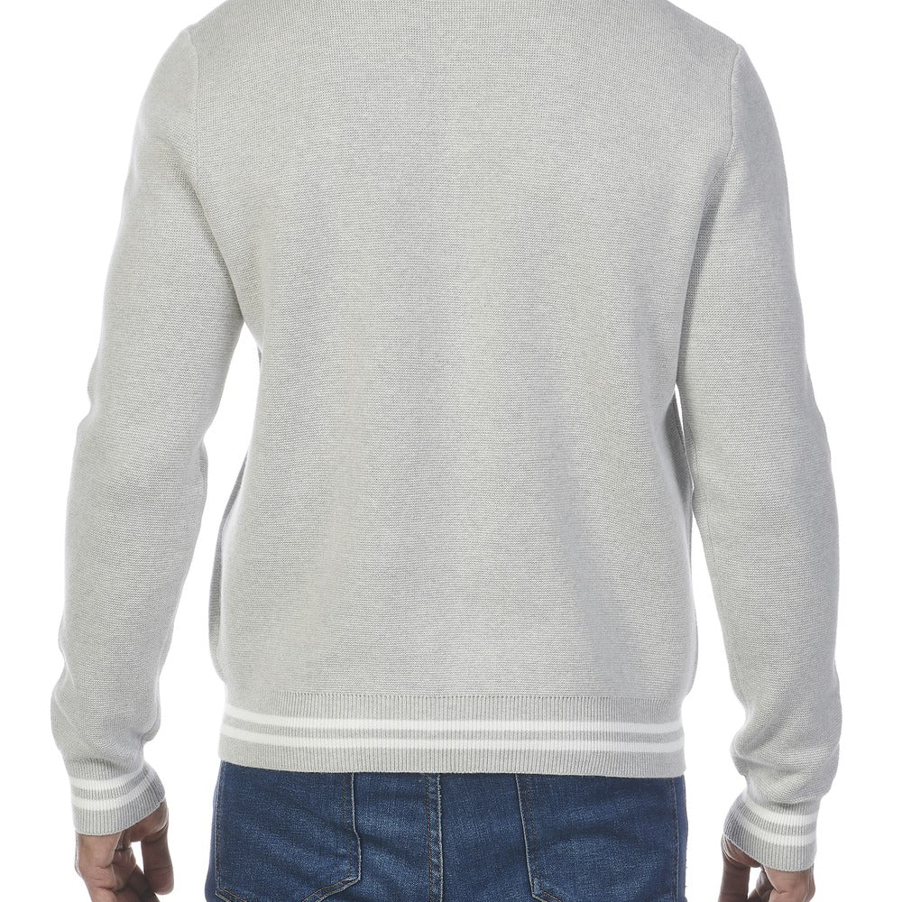 Musto Men's Salcombe Crew Knit - Grey Melange