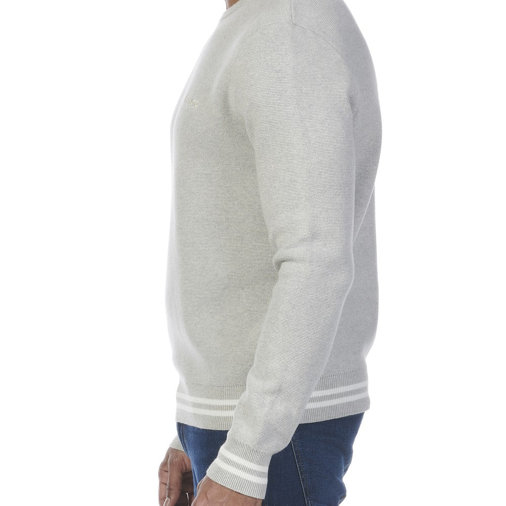 Musto Men's Salcombe Crew Knit - Grey Melange