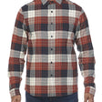 Musto Men's Marina Plaid Long Sleeve Shirt - Burnt Henna