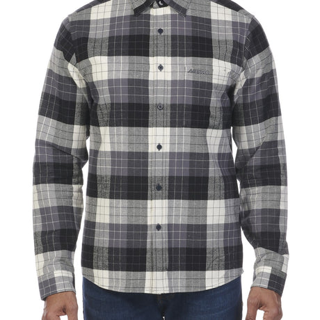 Musto Men's Marina Plaid Long Sleeve Shirt - Turbulence