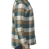 Musto Men's Marina Plaid Long Sleeve Shirt - Dark Caramel