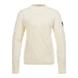 Musto Women's Marina High Crew Neck Knit - Antique Sail White
