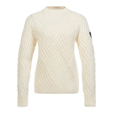Musto Women's Marina High Crew Neck Knit - Antique Sail White