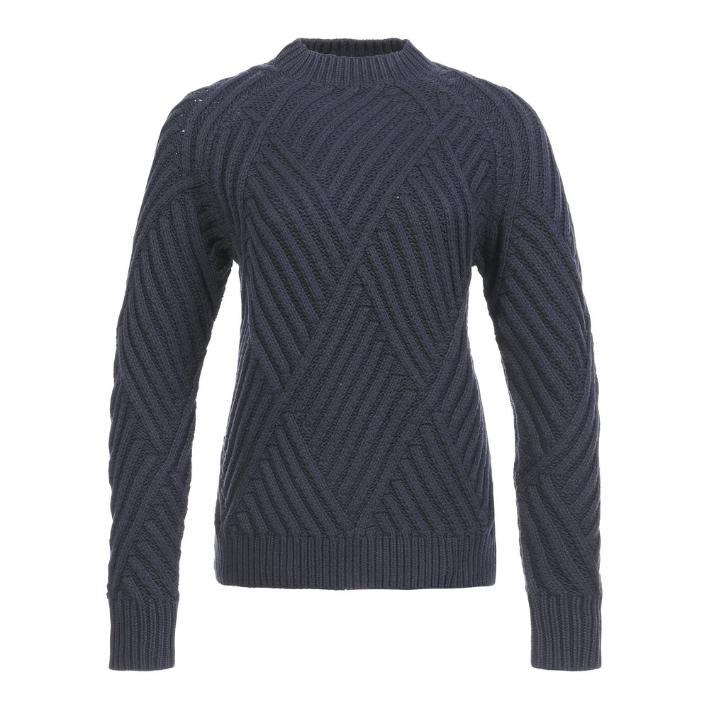 Musto Women's Marina High Crew Neck Knit - Navy