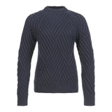 Musto Women's Marina High Crew Neck Knit - Navy