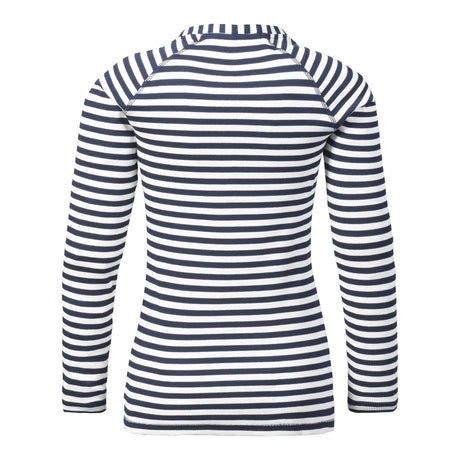 Musto Women's Marina Long Sleeve Henley - Antique Sail White / Navy