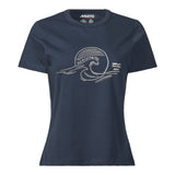 Musto Women's Marina Graphic Short Sleeve Tee - Navy