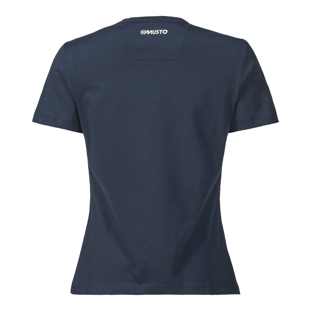 Musto Women's Marina Graphic Short Sleeve Tee - Navy