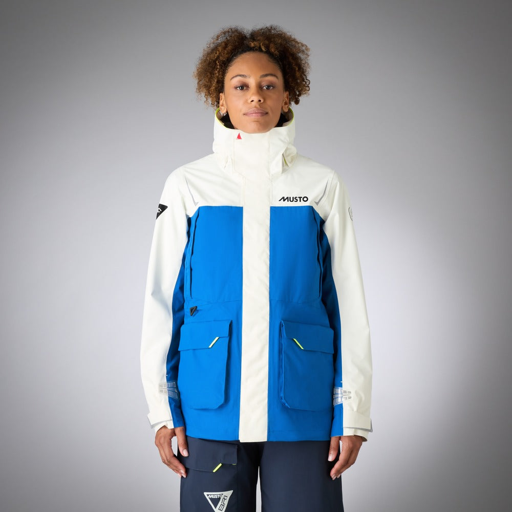 Musto Women's BR1 Channel Jacket - Aruba Blue / Asw