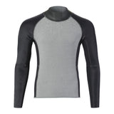 Musto Men's Champ Long Sleeve Top - Dark Grey Marl