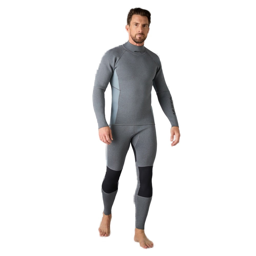 Musto Champ Long-sleeve Top (Dark Grey Marl)