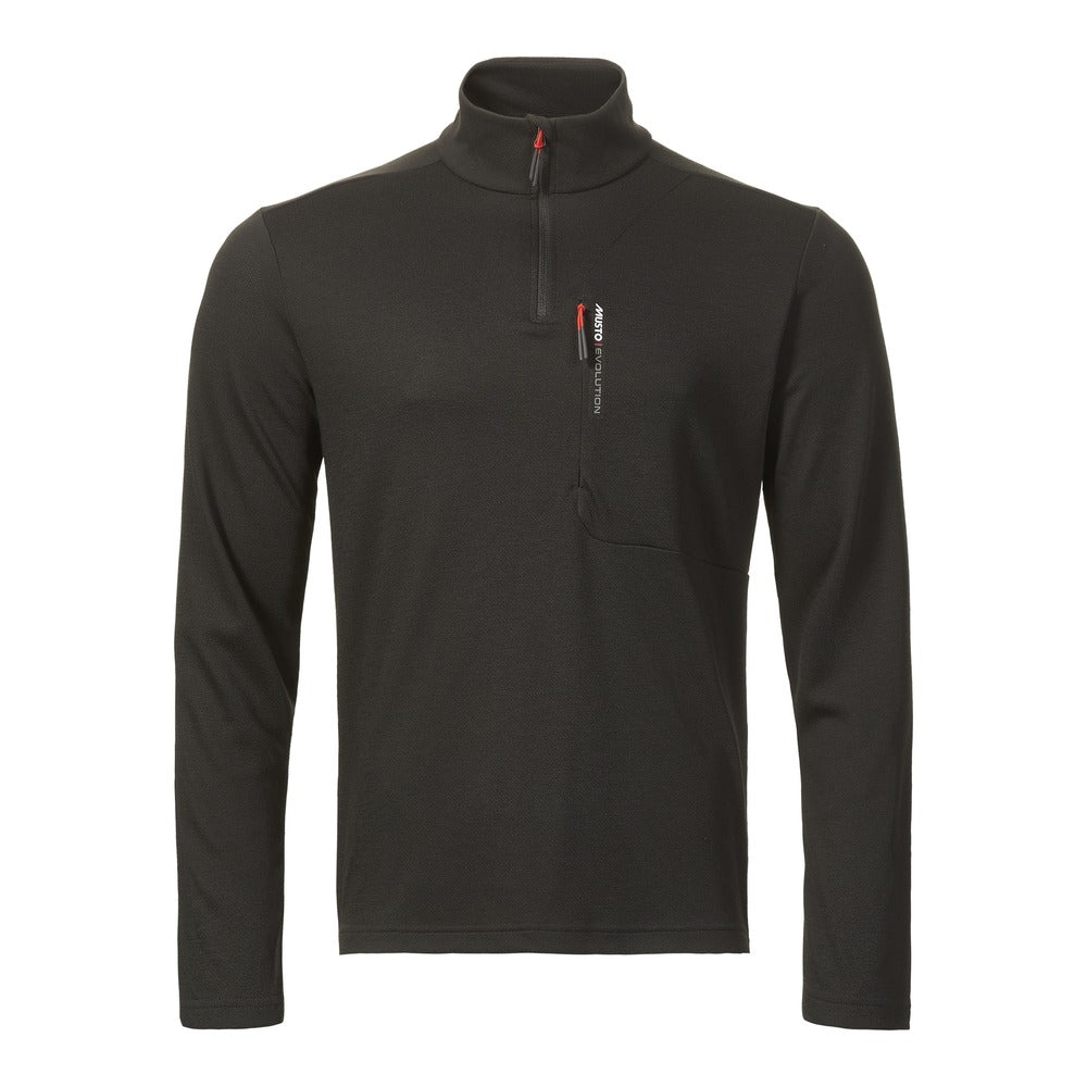 Musto Men's Evolution 1/2 Zip Top - Black