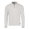 Musto Men's Evolution Crew Sunblock Long Sleeve Polo - Platinum
