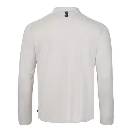Musto Men's Evolution Crew Sunblock Long Sleeve Polo - Platinum