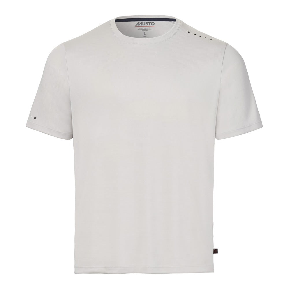 Musto Men's Evolution Sunblock Short Sleeve Tee - Platinum