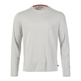 Musto Men's Evolution Crew Sunblock Long Sleeve Tee - Platinum
