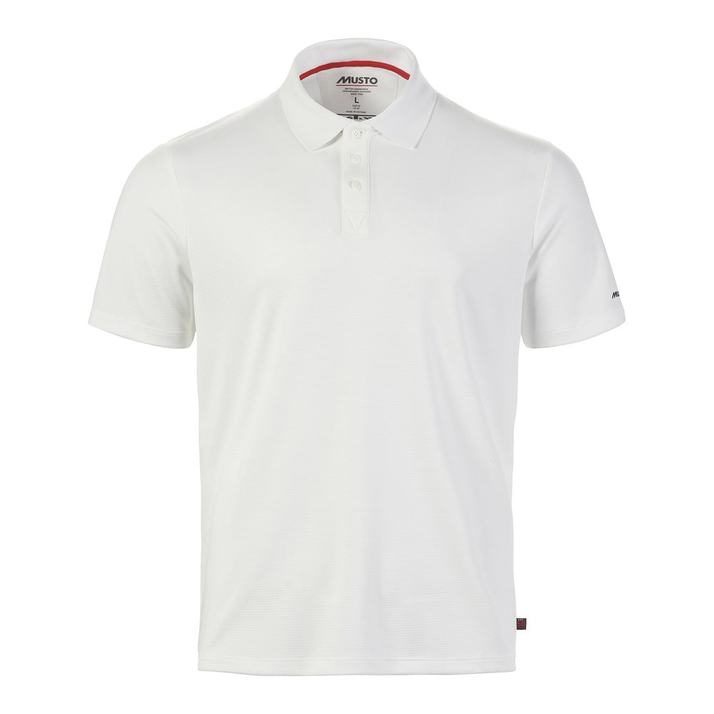 Musto Men's Evolution Sunblock Short Sleeve Polo - White