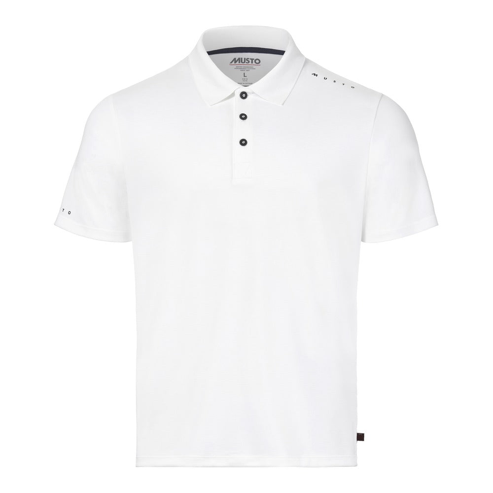Musto Men's Evolution Sunblock Short Sleeve Polo - White