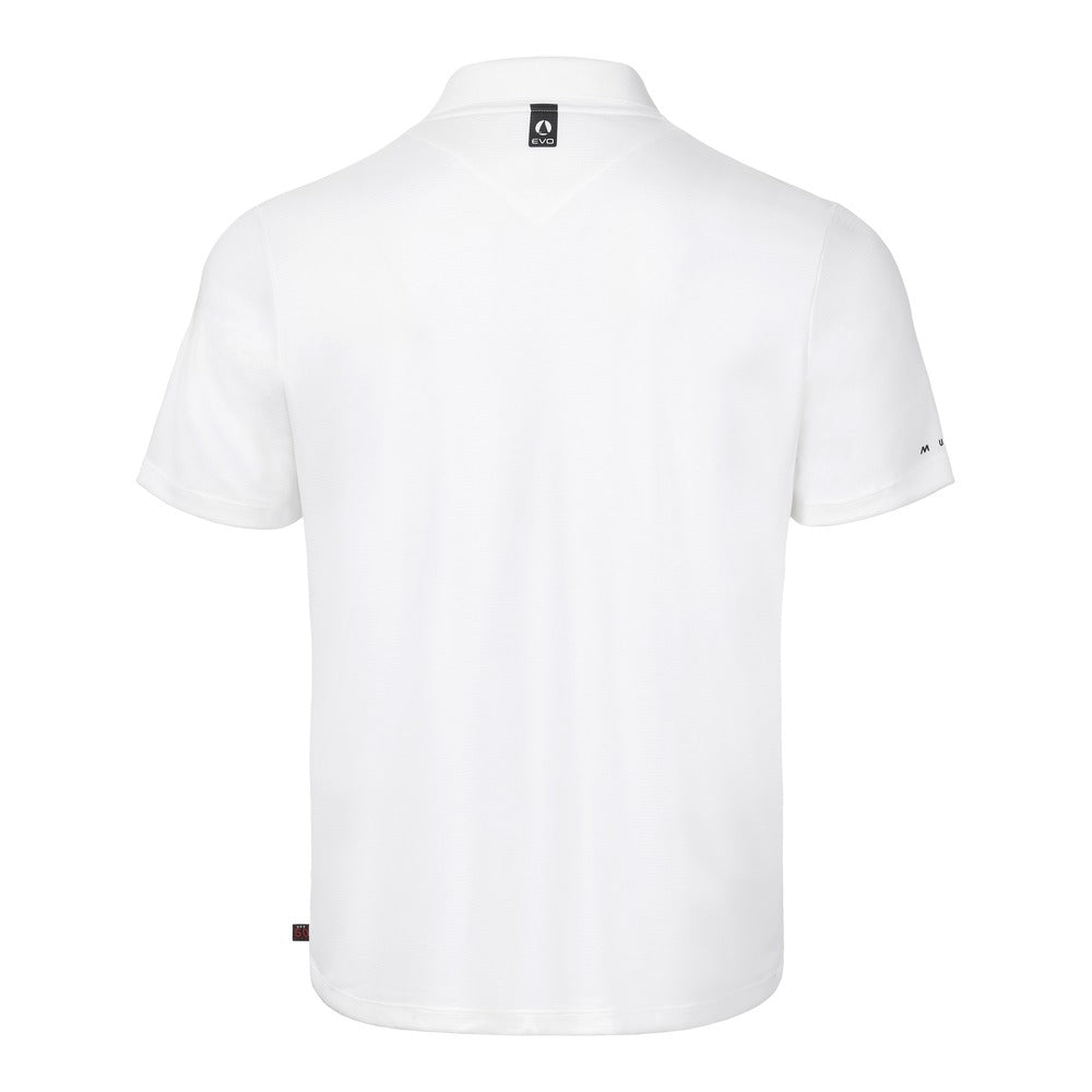 Musto Men's Evolution Sunblock Short Sleeve Polo - White