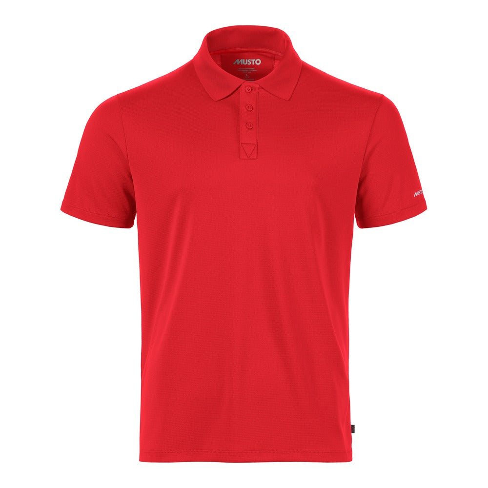 Musto Men's Evolution Sunblock Short Sleeve Polo - True Red