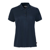 Musto Women's Evolution Crew Sunblock Short Sleeve Polo - Navy