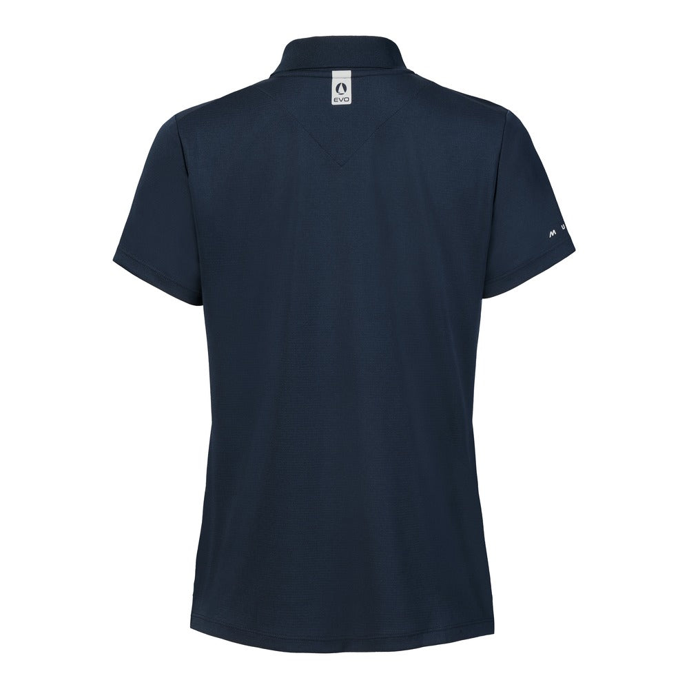 Musto Women's Evolution Crew Sunblock Short Sleeve Polo - Navy