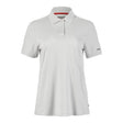 Musto Women's Evolution Crew Sunblock Short Sleeve Polo - Platinum