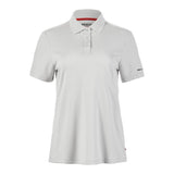 Musto Women's Evolution Crew Sunblock Short Sleeve Polo - Platinum