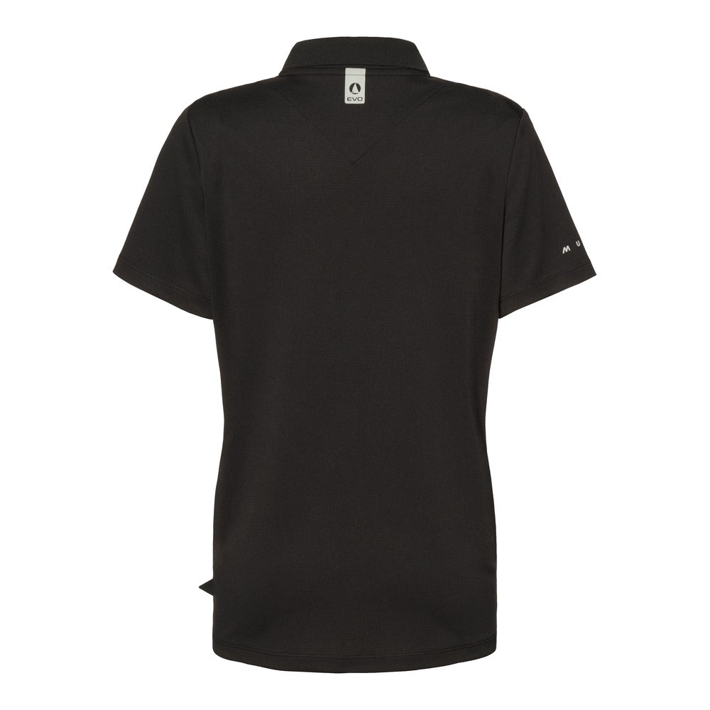 Musto Women's Evolution Crew Sunblock Short Sleeve Polo - Black