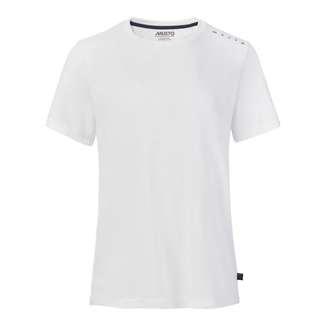 Musto Women's Evolution Crew Sunblock Short Sleeve Tee - White
