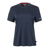 Musto Women's Evolution Crew Sunblock Short Sleeve Tee - Navy