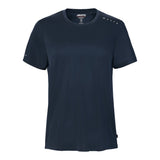Musto Women's Evolution Crew Sunblock Short Sleeve Tee - Navy