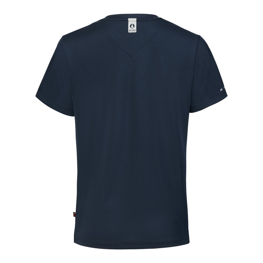 Musto Women's Evolution Crew Sunblock Short Sleeve Tee - Navy