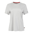 Musto Women's Evolution Crew Sunblock Short Sleeve Tee - Platinum